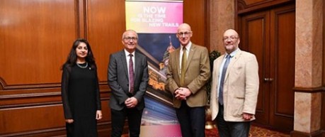 Image of Amrita Sadarangani, Charlie Jeffery, John Swinney, Bruce Whitelaw