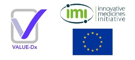 logos of Value-Dx and IMI and EU