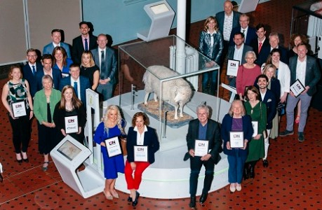 Legends Legacy Network dinner National Museums Scotland at Dolly the Sheep exhibit - credit VisitScotland Business