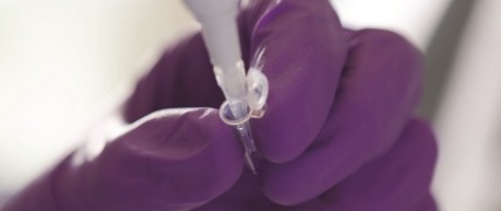 Lab worker - credit University of Edinburgh